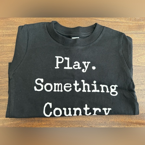 Infant 6-12 boutique play something country tshirt - Picture 2 of 6